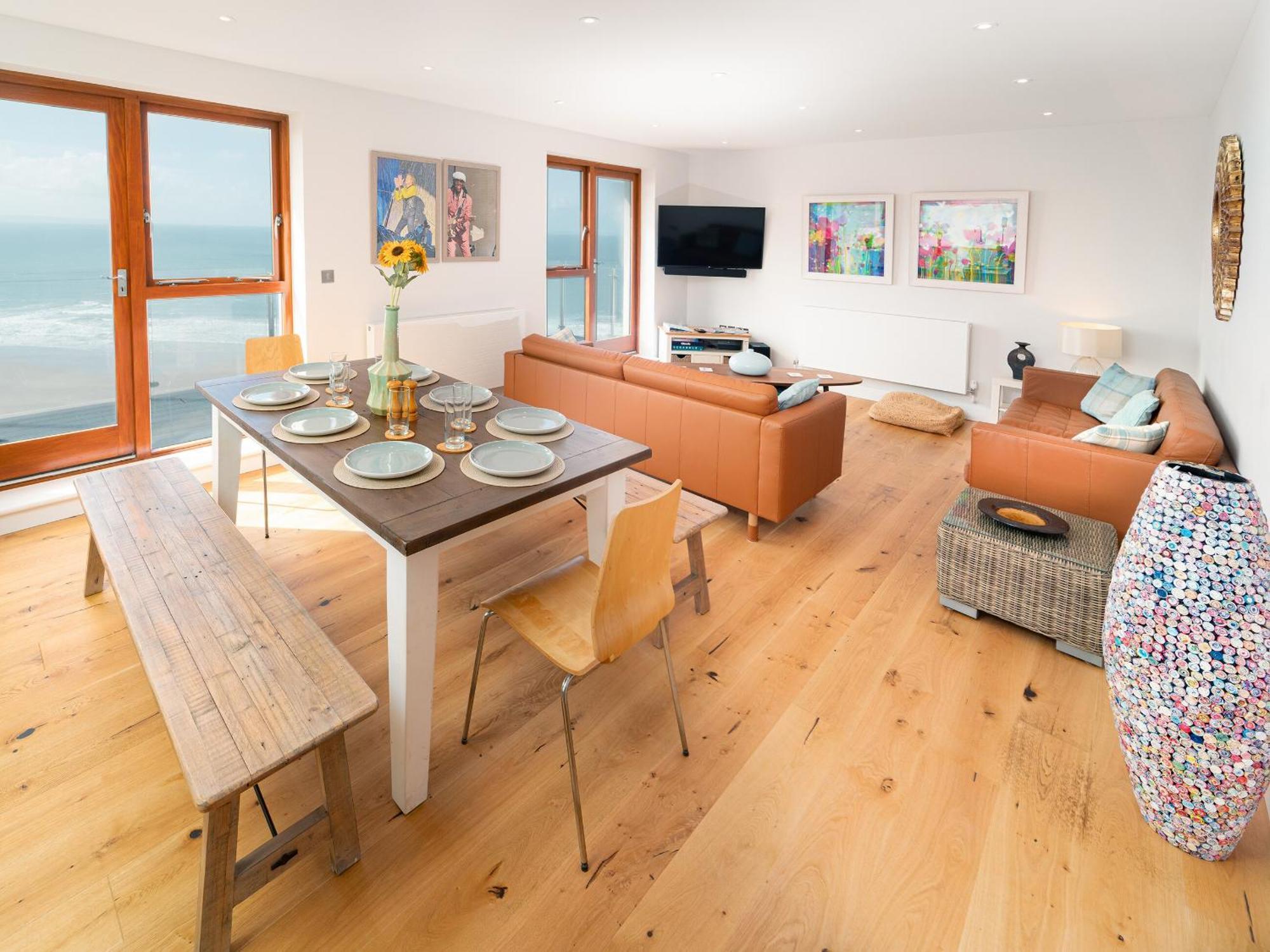 Sunset Beach - Uk42994 Woolacombe Bagian luar foto